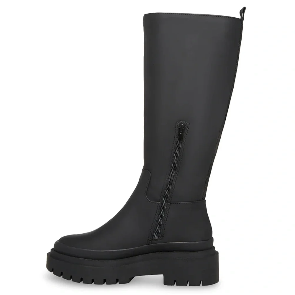 Steve Madden Macall Black Boots (NWT) - Picture 2 of 3